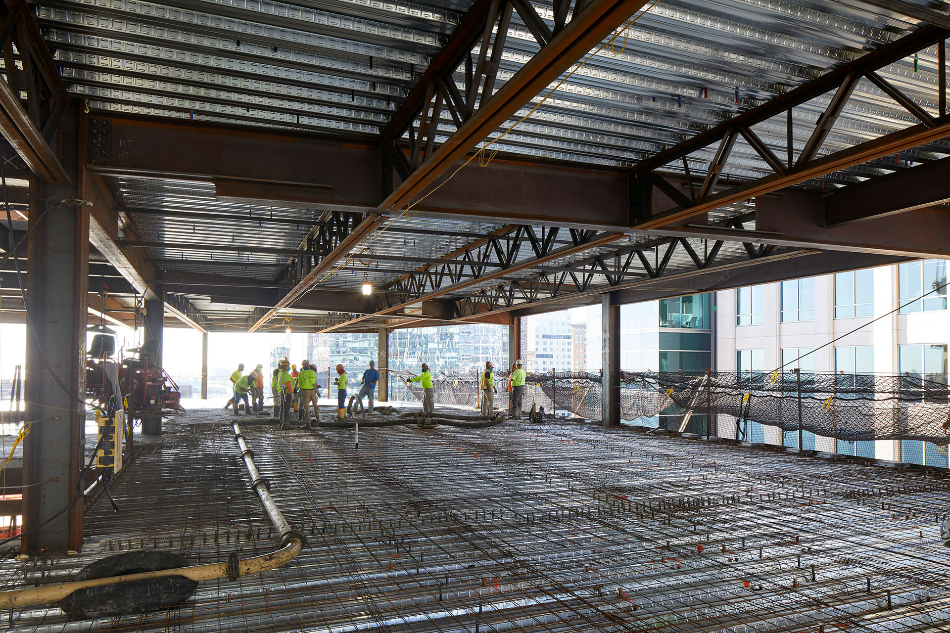 Fan Pier Structural Floor System